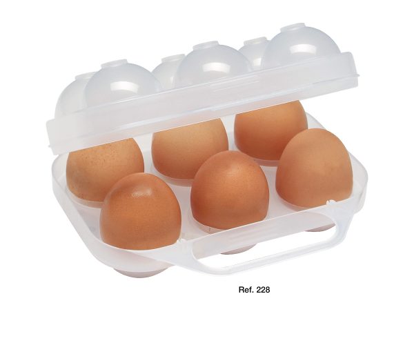 6 places eggs-cup